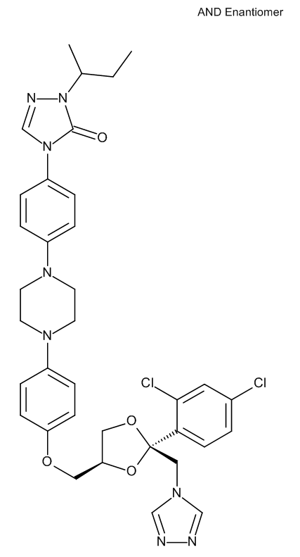 (1,2,4-Triazol-4-yl) Itraconazole - image 1