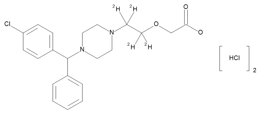 (±)-Cetirizine-d4 Dihydrochloride - image 1