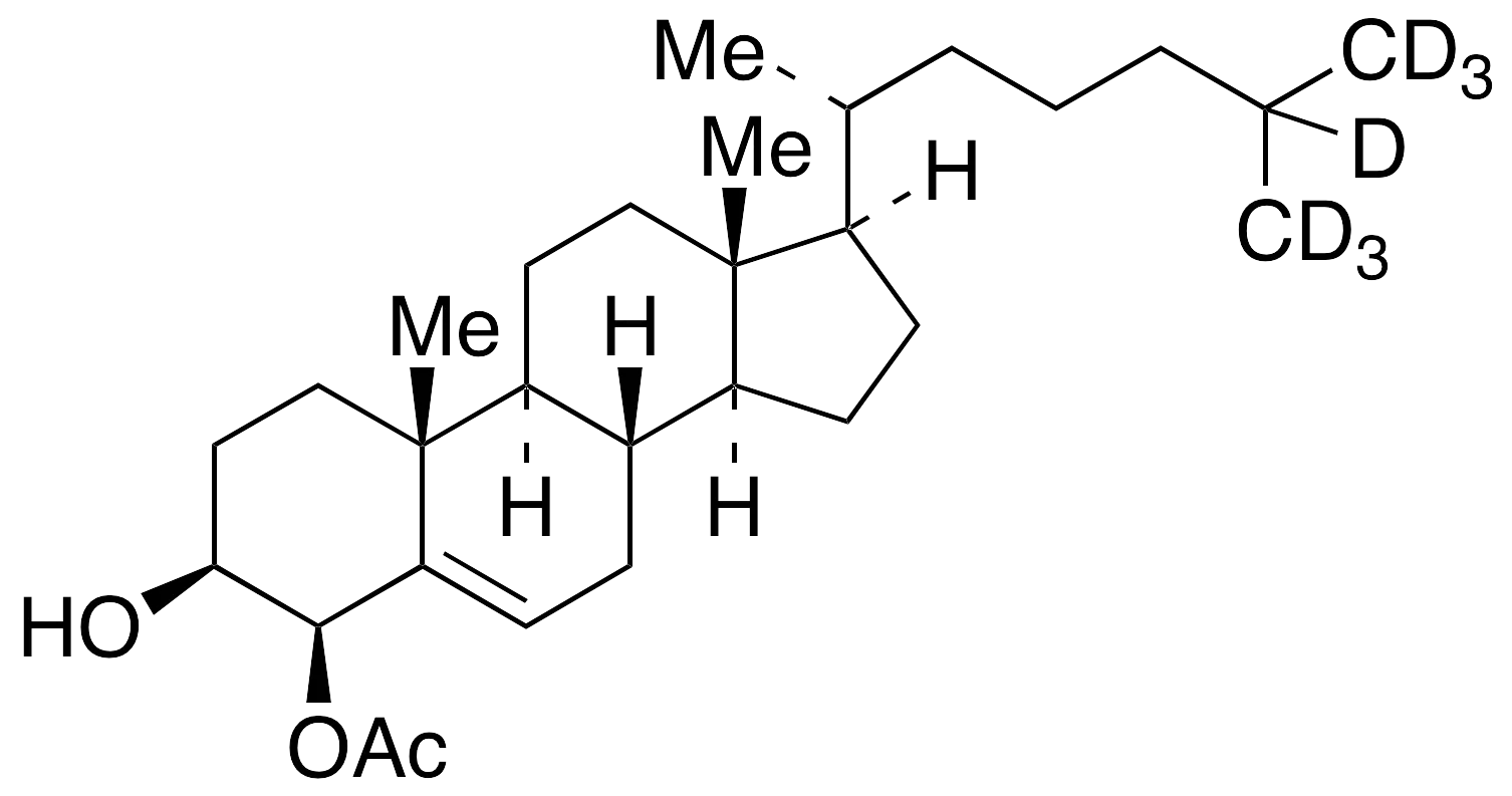 4beta-Hydroxy Cholesterol-d7 4-Acetate - image 1