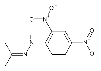 Acetone 2,4-Dinitrophenylhydrazone - image 1