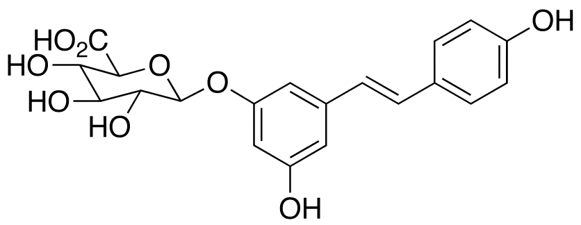 trans-Resveratrol 3-O-Beta-D-Glucuronide - image 1