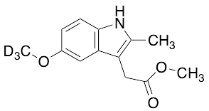 Methyl 5-Methoxy-2-methylindole-3-acetate-d3 - image 1