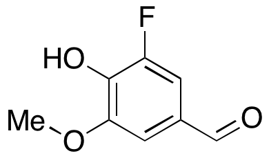 3-Fluoro-4-hydroxy-5-methoxybenzaldehyde - image 1