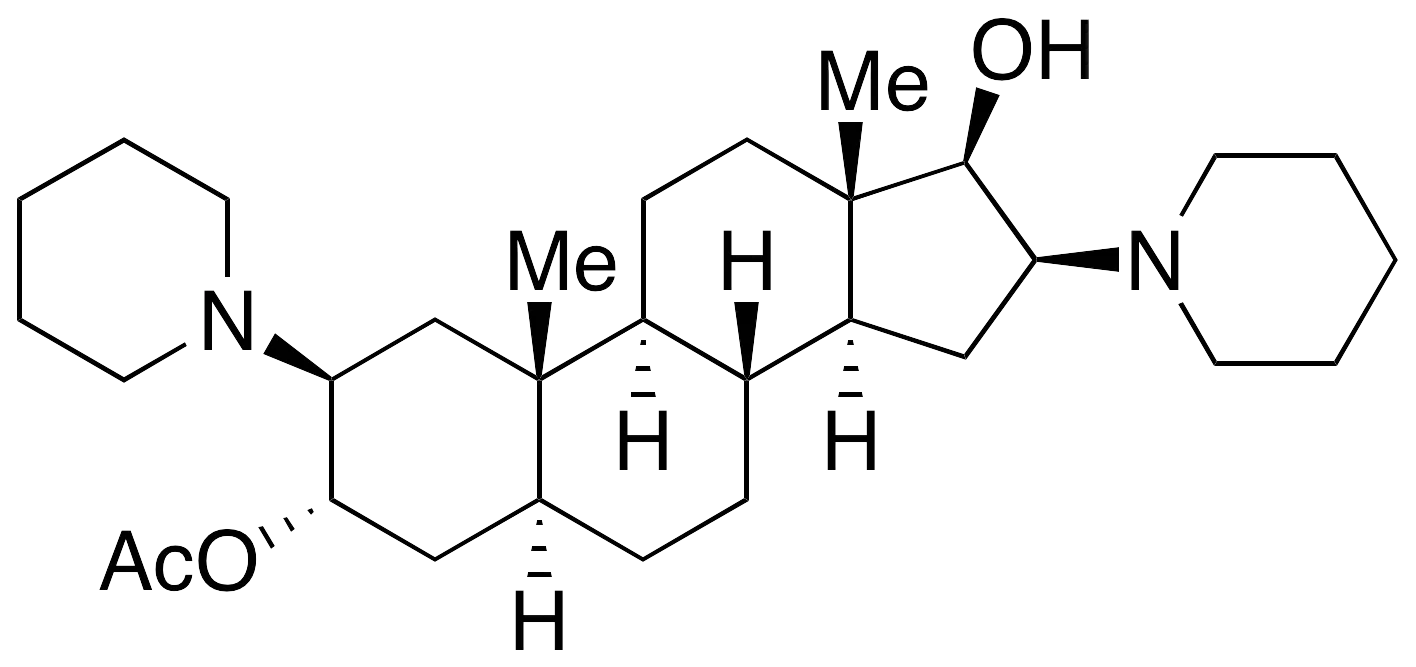 (2Beta,3Alpha,5Alpha,16Beta,17Beta)-2,16-Di-(1-piperidinyl)androstane-3,17-diol 3-Acetate - image 1