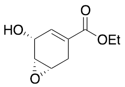 (1S,5R,6R)-5-Hydroxy-7-oxabicyclo[4.1.0]hept-3-ene-3-carboxylic Acid Ethyl Ester - image 1