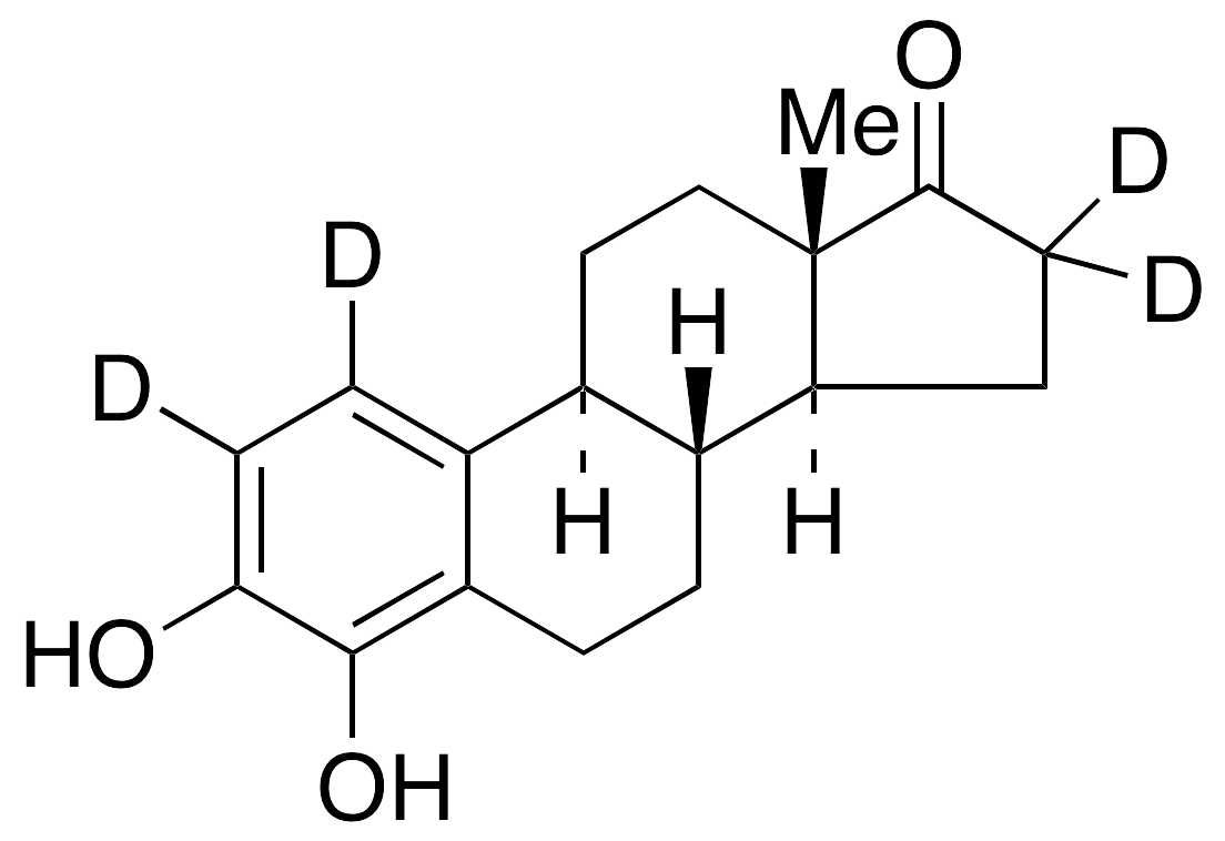 4-Hydroxy Estrone-d4 - image 1