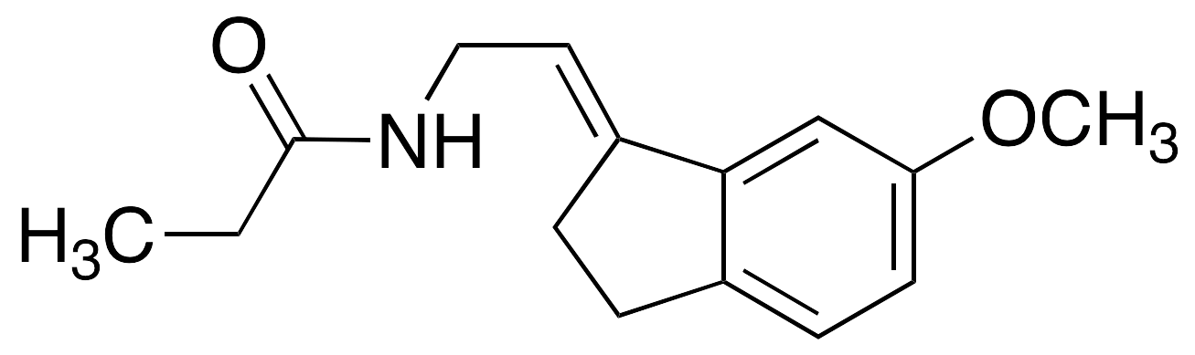 (E)-N-[2-(2,3-Dihydro-6-methoxy-1H-inden-1-ylidene)ethyl]propanamide - image 1
