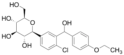 (1S)-1,5-anhydro-1-C-[4-Chloro-3-[(4-ethoxyphenyl)hydroxymethyl]phenyl]-D-glucitol - image 1
