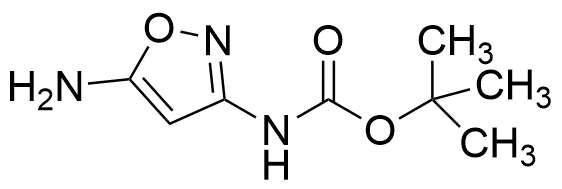 tert-Butyl (5-Aminoisoxazol-3-yl)carbamate - image 1