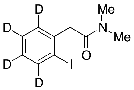 2-(2-Iodophenyl-d4)-N,N-dimethylacetamide - image 1