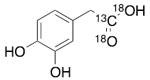 3,4-Dihydroxyphenylacetic Acid-13C,18O2 - image 1