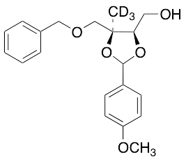2,3-O-(4-Methoxyphenyl)methylene-2-methyl-D-erythritol-d3 Benzyl Ether - image 1