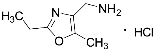 (2-Ethyl-5-methyl-1,3-oxazol-4-yl)methanamine Hydrochloride - image 1