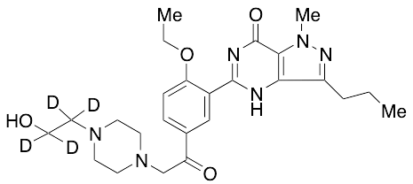 Hydroxy Acetildenafil-d4 - image 1