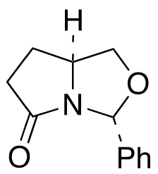 (3R,7aS)-Tetrahydro-3-phenyl-3H,5H-pyrrolo[1,2-c]oxazol-5-one - image 1