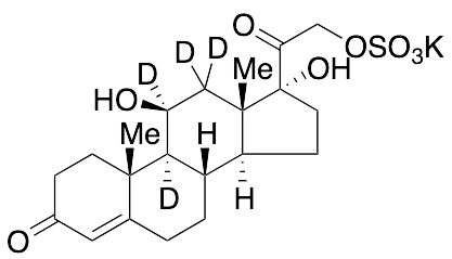 Cortisol-d4 21-Sulfate Potassium Salt - image 1