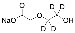 Sodium Beta-Hydroxyethoxyacetate-d4 - image 1
