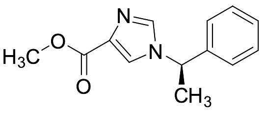 Methyl (R)-1-(1-Phenylethyl)-1H-imidazole-4-carboxylate - image 1