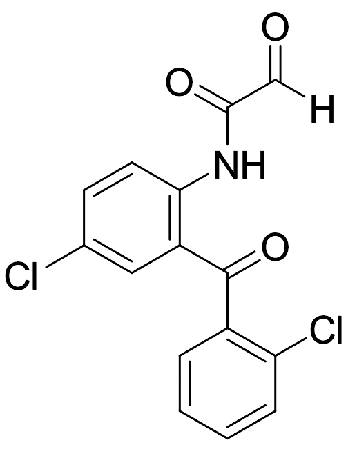 N-(4-chloro-2-(2-chlorobenzoyl)phenyl)-2-oxoacetamide - image 1