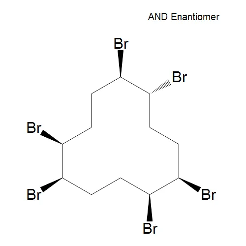 (1R,2S,5R,6R,9R,10S)-rel-1,2,5,6,9,10-Hexabromocyclododecane - image 1