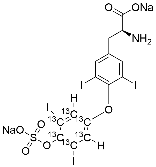 Thyroxine 4’-O-Sulfate-13C6 Disodium Salt - image 1
