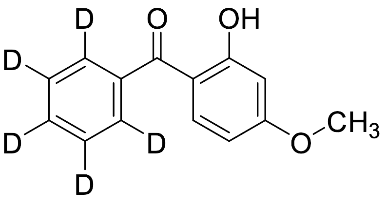 2-Hydroxy-4-methoxybenzophenone-2',3',4',5',6'-d5 - image 1