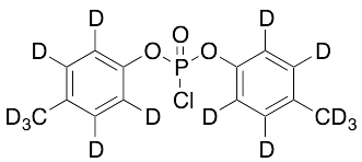 Di-p-tolyl Phosphorochloridate-d14 - image 1