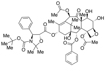 13-{[(3-t-Boc)-2,2-dimethyl-4S-phenyl-1,3-oxazolidin-5R-yl]formyl}-6Alpha,7Beta-dihydroxy Baccatin III - image 1