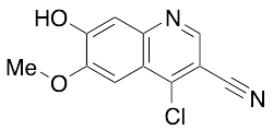 4-Chloro-7-hydroxy-6-methoxy-3-quinolinecarbonitrile - image 1