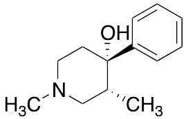 (3R-cis)-1,3-Dimethyl-4-phenyl-4-piperidinol - image 1