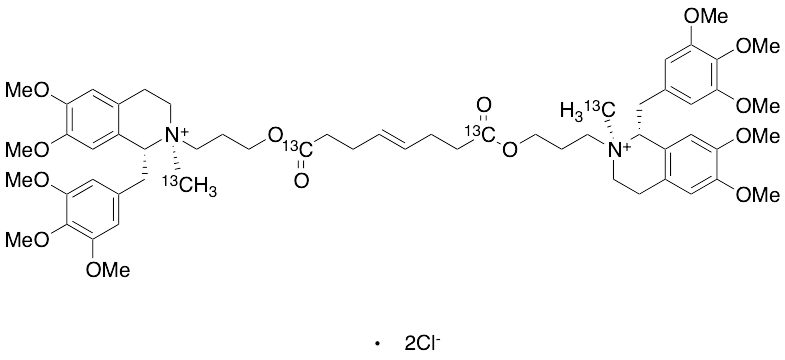rac Mivacurium Chloride-13C4 - image 1