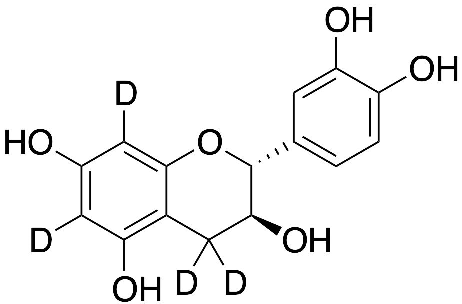 (+)-Catechin-d4 - image 1