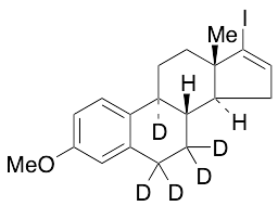 17-Iodo-3-O-methyl Estratetraenol-d5 - image 1