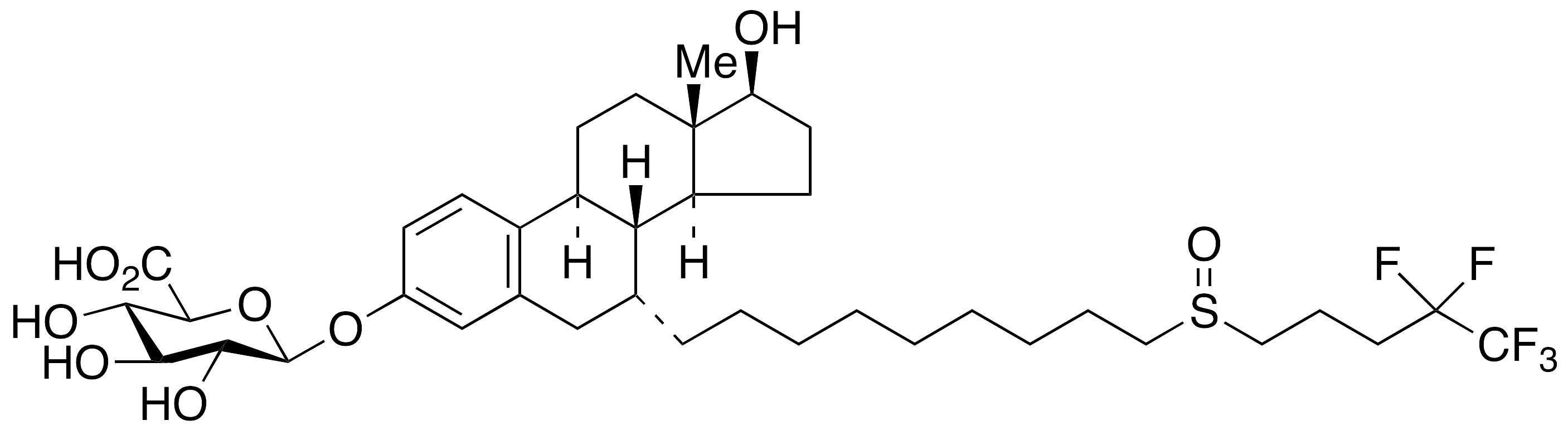 Fulvestrant 3-Beta-D-Glucuronide - image 1