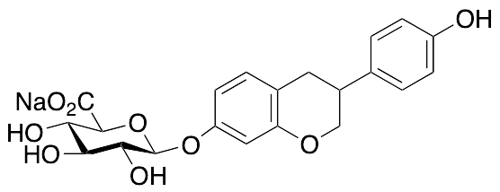 (R,S)-Equol 7-beta-D-Glucuronide Sodium Salt - image 1