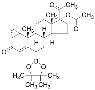 6-(4,4,5,5-Tetramethyl-1,3,2-dioxaborolan-2-yl) Cyproterone Acetate - image 1