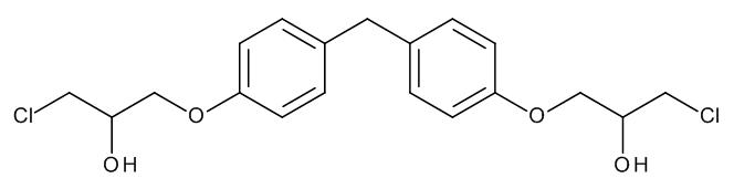 Bisphenol F bis(3-chloro-2-hydroxypropyl) Ether Para-Para - image 1