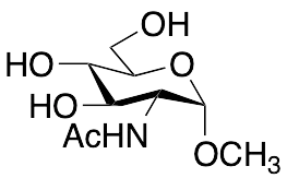 Methyl 2-Acetamido-2-deoxy-a-D-glucopyranoside - image 1