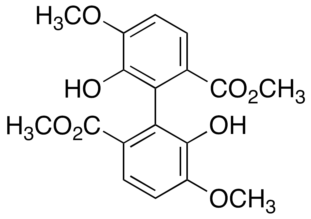 6,6’-Dihydroxy-5,5’-dimethoxy-2,2’-diphenic Acid Dimethyl Ester - image 1