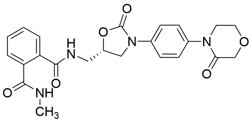 N-Des(5-chloro-2-carvoxythienyl)-N-methylphthalamide Rivaroxaban - image 1