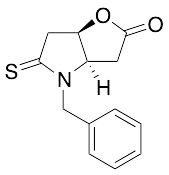(3aR,6aR)-4-Benzyl-5-thioxohexahydro-2H-furo[3,2-b]pyrrol-2-one - image 1