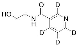 N-(2-Hydroxyethyl)nitotinamide-d4 - image 1