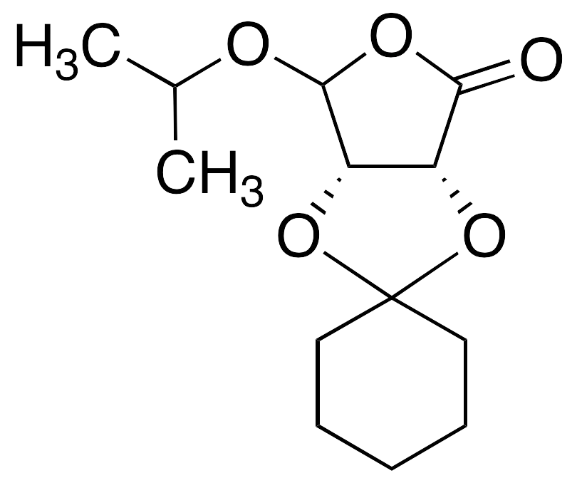 (2R,3S)-2,3-Dihydroxy-4-isopropoxy-Gamma-butyrolactone Cyclohexyl Ketal - image 1