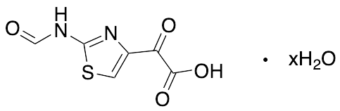 2-(2-Formamido-4-thiazolyl)glyoxylic Acid Hydrate - image 1