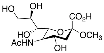 2-O-Methyl-a-D-N-acetylneuraminic Acid - image 1