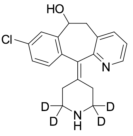 6-Hydroxy Desloratadine-d4 - image 1