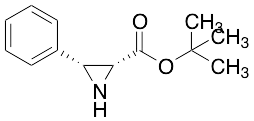 cis-tert-butyl 3-phenylaziridine-2-carboxylate - image 1