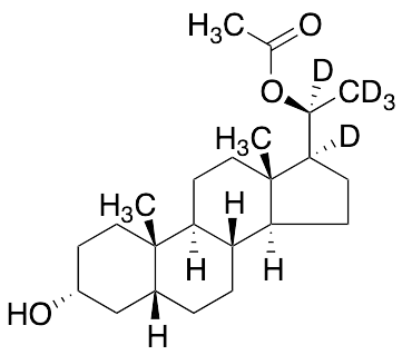 20Alpha-Acetoxy-5Beta-pregnan-3Alpha-ol-d5 - image 1