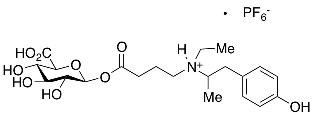 O-Desmethyl Mebeverine Acid Acyl-Beta-D-Glucuronide Hexafluorophosphate (Mixture of Diastereomers) - image 1