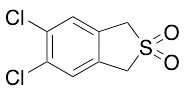 1,3-Dihydro-5,6-dichlorobenzo(c)thiophene-S,S-dioxide1,3-dihydro-5,6-dichlorobenzo(c)thiophene-S,S-dioxide - image 1